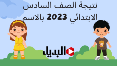 نتيجة الصف السادس الابتدائي 2023 محافظة القاهرة